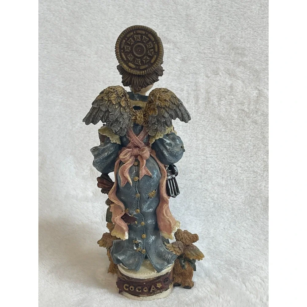Boyds Bears &‎ Friends Auntie Cocoa M. Maximus Chocolate Angel Figurine No Box